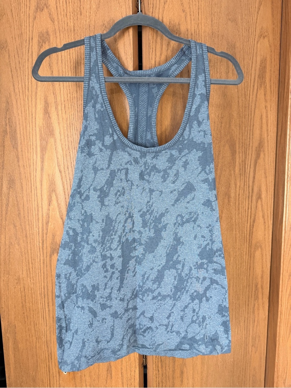 ZYIA Gray Heathered Racerback Tank